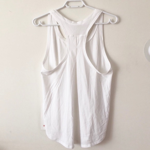Lululemon White Love Tank Pleated - Picture 4 of 8